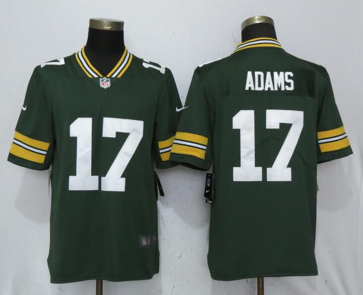Men Green Bay Packers #17 Adams Green Nike Vapor Untouchable Limited Playe NFL Jerseys